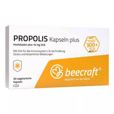 BEECRAFT Gélules de propolis Plus, 30 gélules BEECRAFT Gélules de propolis Plus, 30 gélules