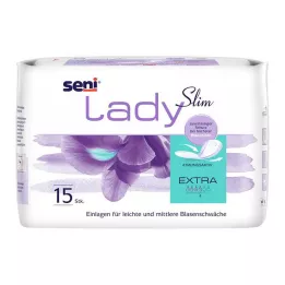SENI Lady Slim Protections Incontinence extra, 15 pièces