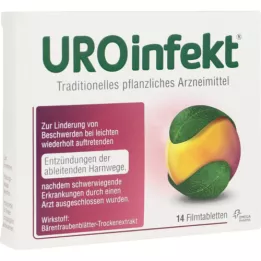 UROINFEKT 864 mg Comprimés pelliculés, 14 pièces