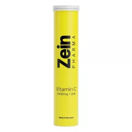 VITAMIN C 1000 mg+Zinc comprimés effervescents, 20 pc