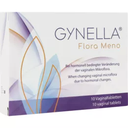 GYNELLA Comprimés vaginaux Flora Meno, 10 pces