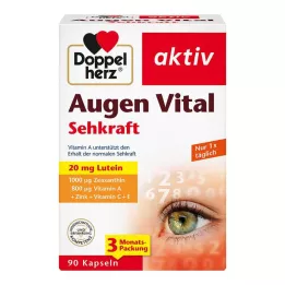 DOPPELHERZ Augen Vital Sehkraft aktiv Kapseleln, 90 St