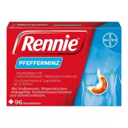 RENNIE Comprimés à mâcher, 96 pcs