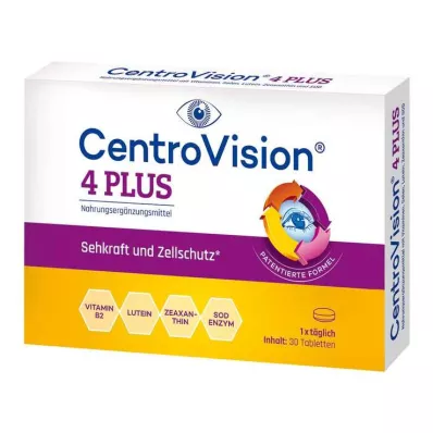 CENTROVISION 4 PLUS Comprimés, 30 pcs