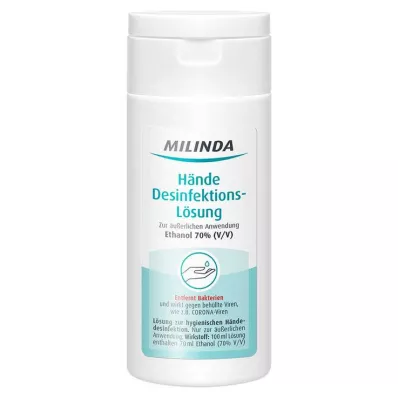 MILINDA Solution désinfectante pour les mains, 50 ml