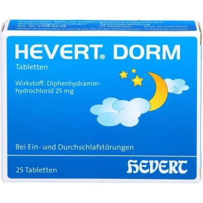 HEVERT DORM Comprimés, 25 pièces