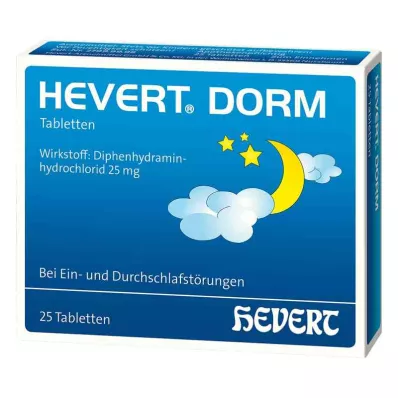 HEVERT DORM Comprimés, 25 pièces HEVERT DORM Comprimés, 25 pièces