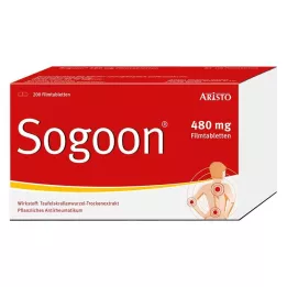 SOGOON 480 mg Comprimés pelliculés, 200 pcs