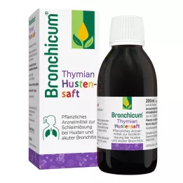 BRONCHICUM Sirop contre la toux au thym, 200 ml