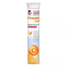 DOPPELHERZ Vitamine C 1000 system comprimés effervescents, 40 pc