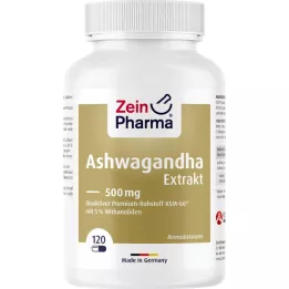 ASHWAGANDHA EXTRAKT Gélules de 500 mg, 120 gélules