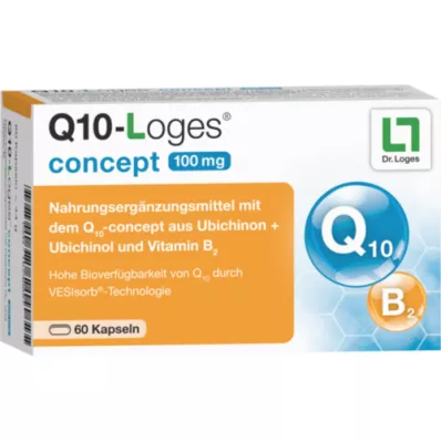 Q10-LOGES concept 100 mg gélules, 60 pc