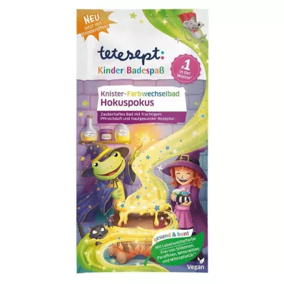 Tetesept bain pour enfants amusant changement de couleur bain hocus pocus, 45 g