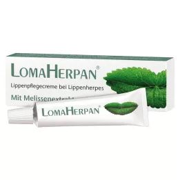 LOMAHERPAN Crème de soin pour les lèvres à lextrait de mélisse, 5 ml
