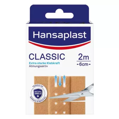 HANSAPLAST Pansement Classic 6 cmx2 m, 1 pc