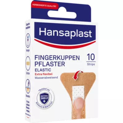 HANSAPLAST Elastic Fingerbop Strips, 10 pièces