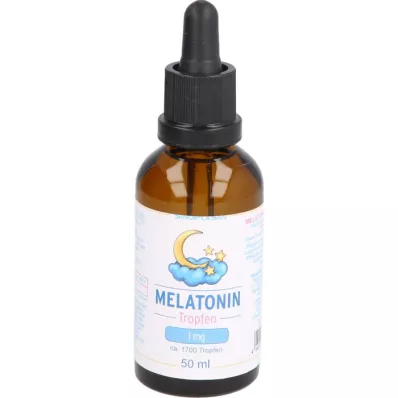 MELATONIN 1 mg/6 gouttes, 50 ml