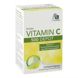 VITAMIN C 500 mg comprimés à libération prolongée, 120 pc
