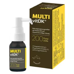 MULTIVITDK Solution de vitamine D3+K2, 10 ml