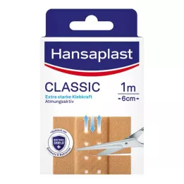 HANSAPLAST Pansement Classic 6 cmx1 m, 1 pc