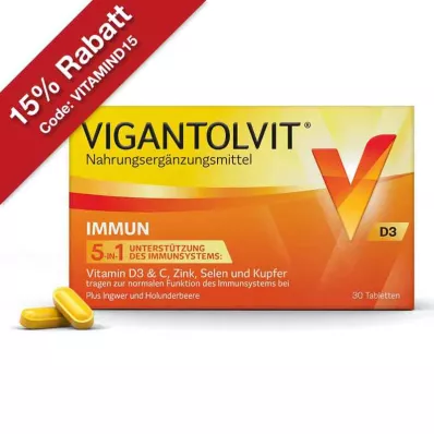 VIGANTOLVIT Comprimés pelliculés Immun, 30 pc