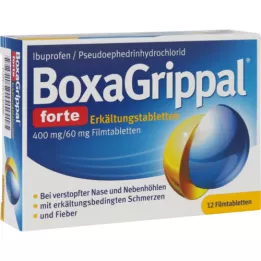 BOXAGRIPPAL forte Bâton contre le rhume. 400 mg/60 mg FTA, 12 pces