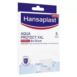 HANSAPLAST Aqua Protect pansement stérile 8x10 cm, 5 pces