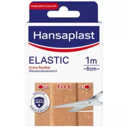 HANSAPLAST Pansement élastique 6 cmx1 m, 1 pc