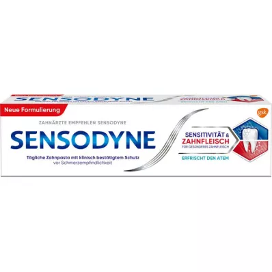 SENSODYNE Sensibilité &amp; Dentifrice pour les gencives, 75 ml