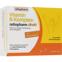 VITAMIN B-KOMPLEX-ratiopharm direct poudre, 20 pces