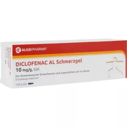 DICLOFENAC AL Gel analgésique 10 mg/g, 120 g