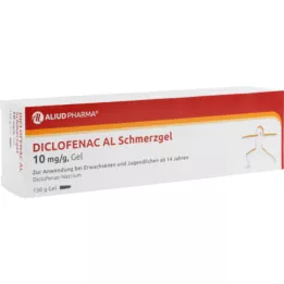 DICLOFENAC AL Gel analgésique 10 mg/g, 150 g