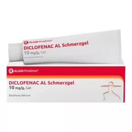 DICLOFENAC AL Gel analgésique 10 mg/g, 150 g