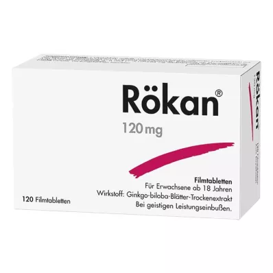 Comprimés pelliculés Rökan 120 mg, 120 pc