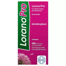 LORANOPRO 0,5 mg/ml Solution buvable, 100 ml