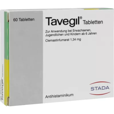 TAVEGIL Comprimés, 60 pcs