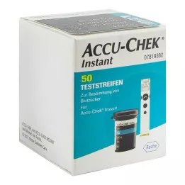 ACCU-CHEK Bandelettes de test instantanées, 1X50 pc