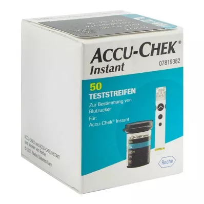 Bandelettes de test instantanées Accu Chek, 1x50 pc