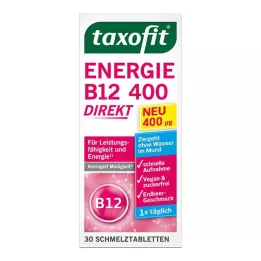 TAXOFIT Energie B12 400 direct comprimés à fondre, 30 pc