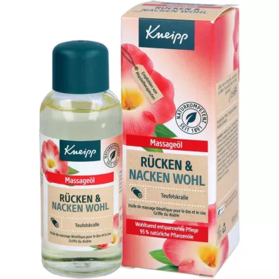 KNEIPP Huile de massage dos &amp; Bien-être de la nuque, 100 ml