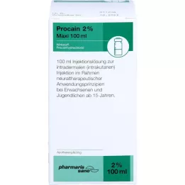 PROCAIN pharmarissano 2% Maxi Liqueur injectable Fla.100 ml, 100 ml
