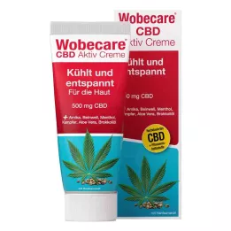 WOBECARE CBD Crème active, 100 ml