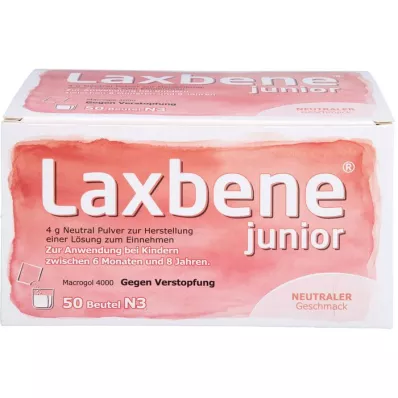 LAXBENE junior 4 g Neutre PLE Enfant de 6 mois à 8 ans, 50X4 g