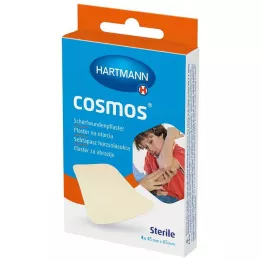 COSMOS Pansements pour écorchures 45x65 mm, stériles, 4 pces