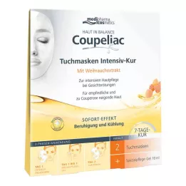 HAUT IN BALANCE Masques en tissu Coupeliac Cure intensive, 1 pc