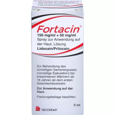 FORTACIN 150 mg/ml + 50 mg/ml Spray pour application cutanée, 5 ml