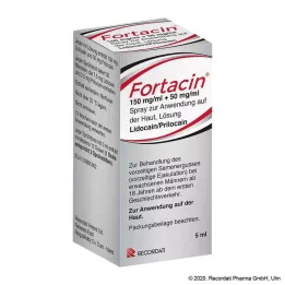 FORTACIN 150 mg/ml + 50 mg/ml Spray pour application cutanée, 5 ml