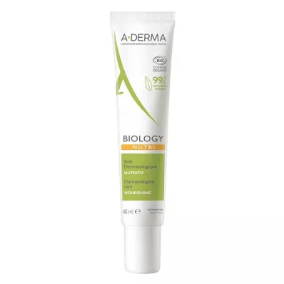 A-DERMA Biology soin nourrissant dermatologique, 40 ml