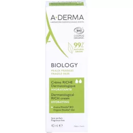 A-DERMA Crème de biologie riche dermatologique, 40 ml
