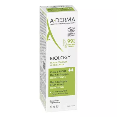A-Derma Biology crème hydratante riche (40 ml) A-Derma Biology crème hydratante riche (40 ml)